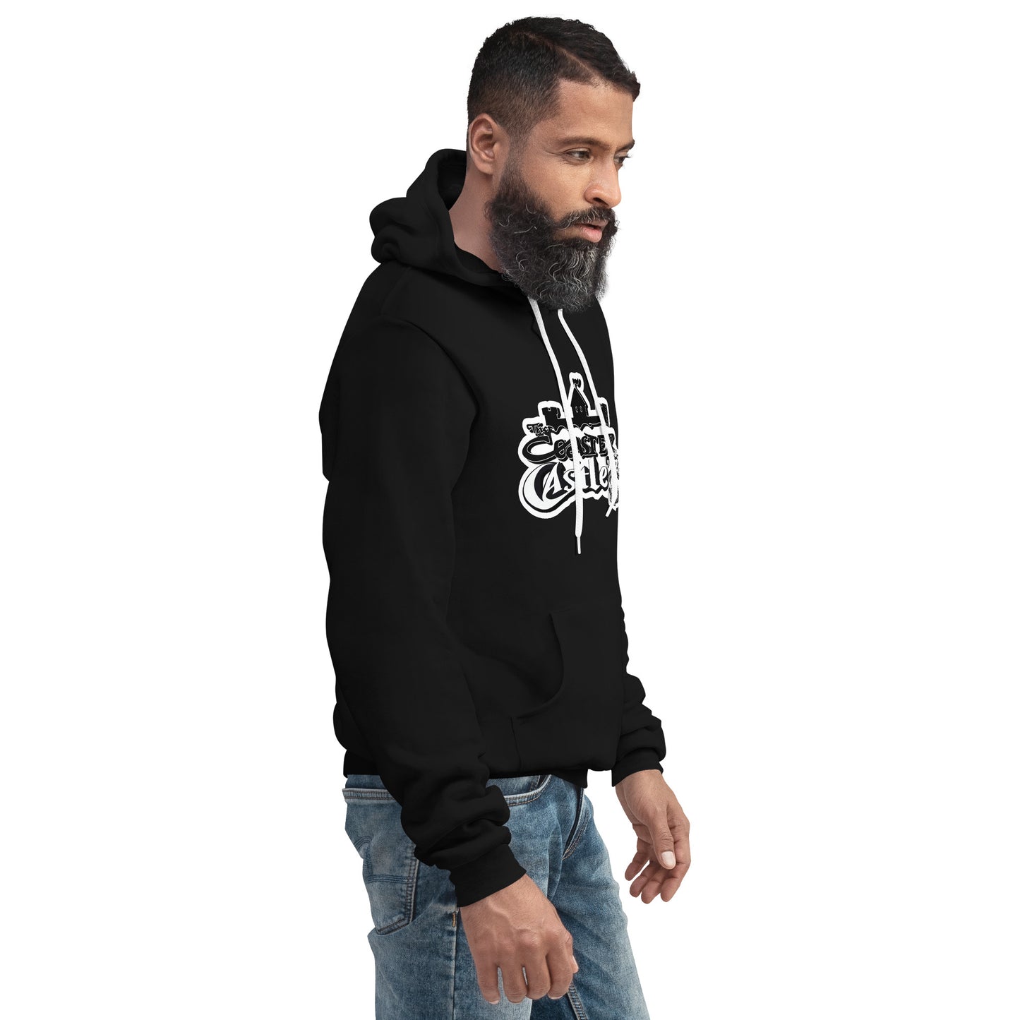 Coaster Castle's king's card Unisex hoodie By ICY MARTIAN'S