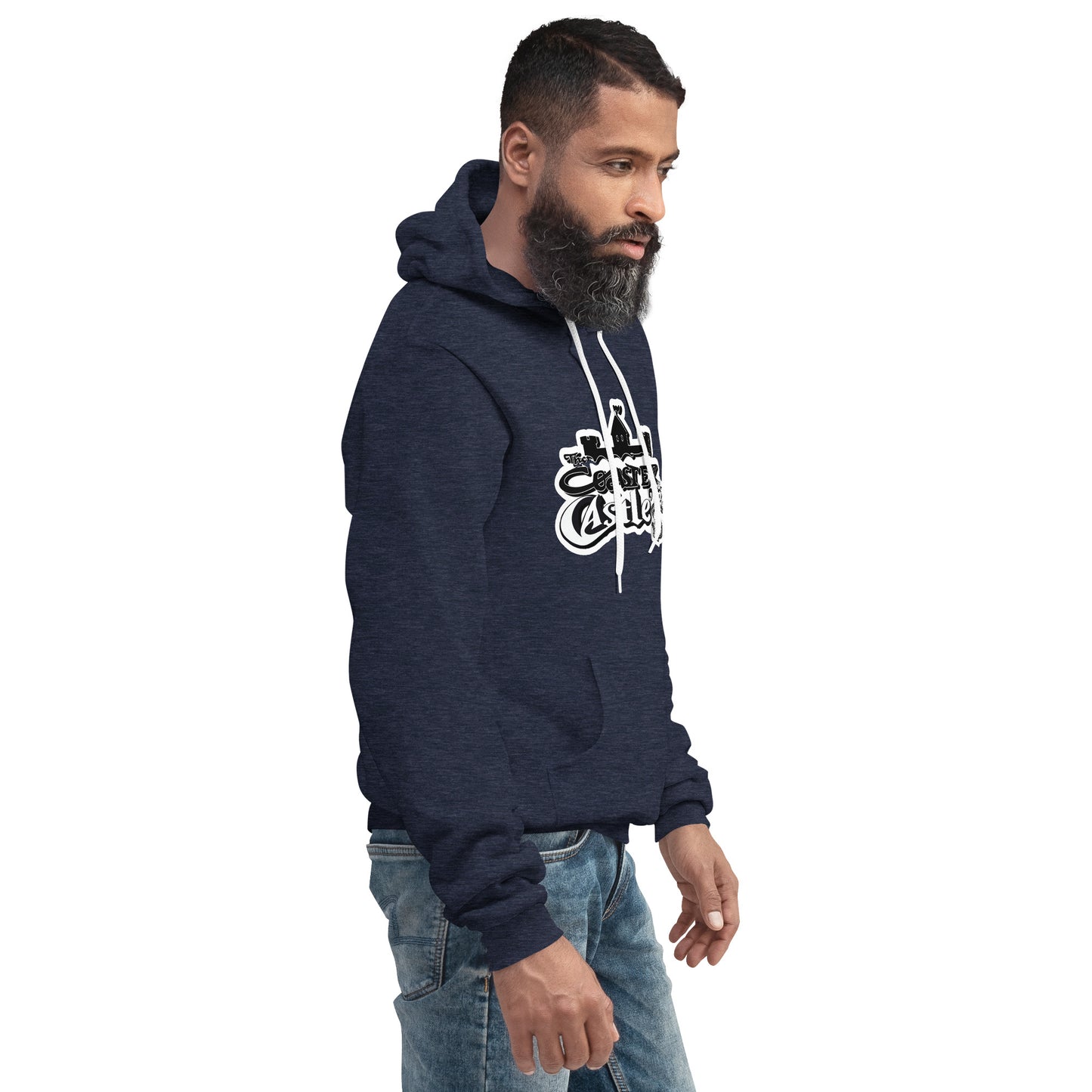 Coaster Castle's king's card Unisex hoodie By ICY MARTIAN'S