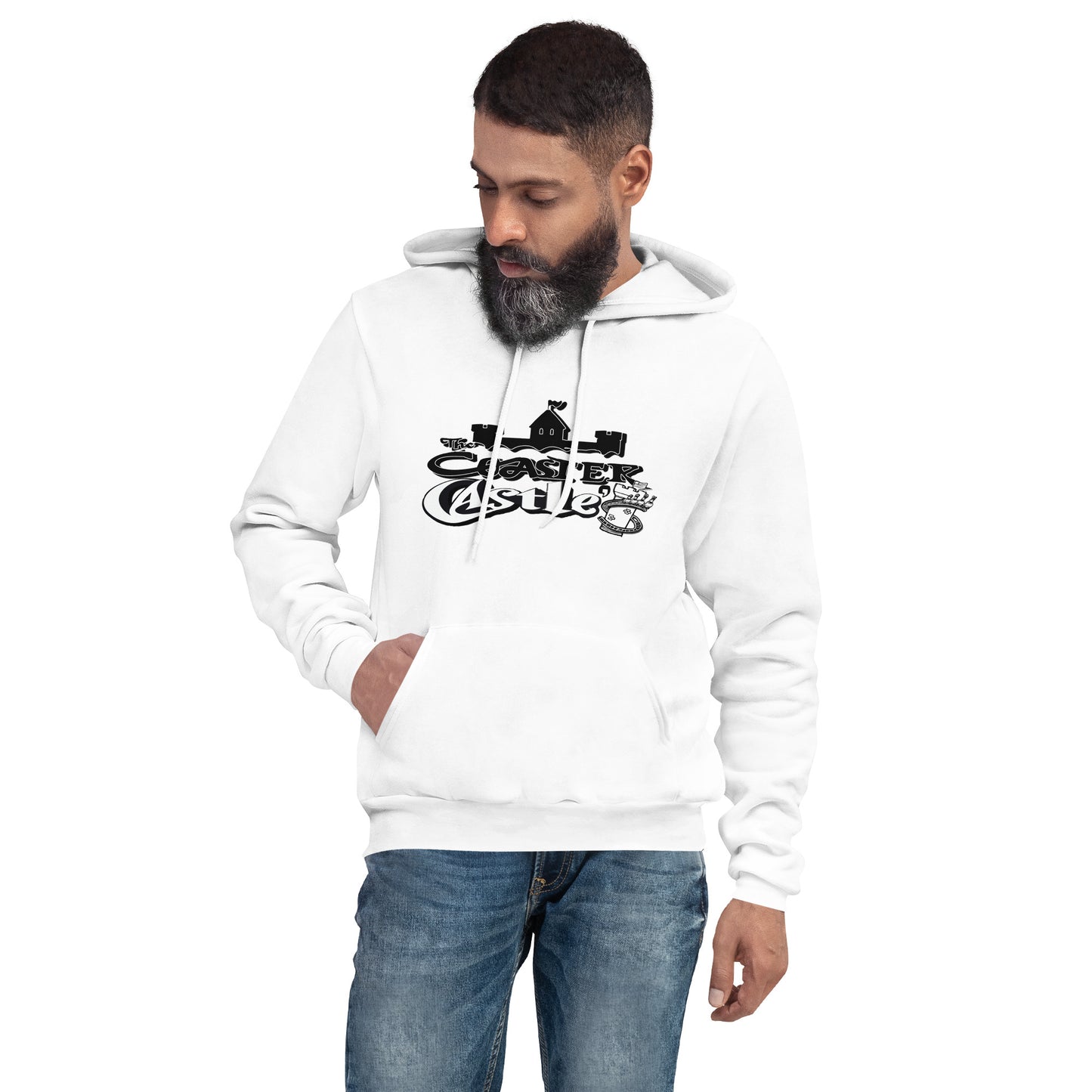 Coaster Castle's king's card Unisex hoodie By ICY MARTIAN'S