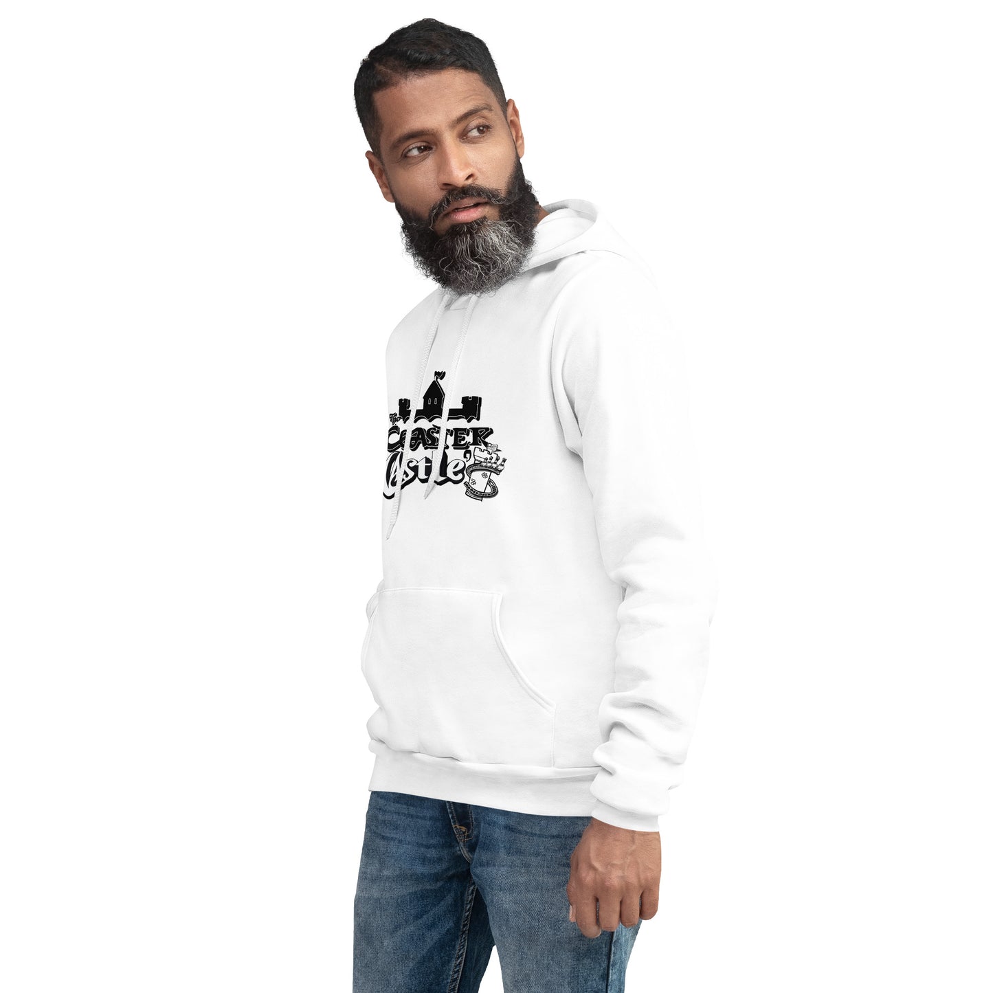 Coaster Castle's king's card Unisex hoodie By ICY MARTIAN'S