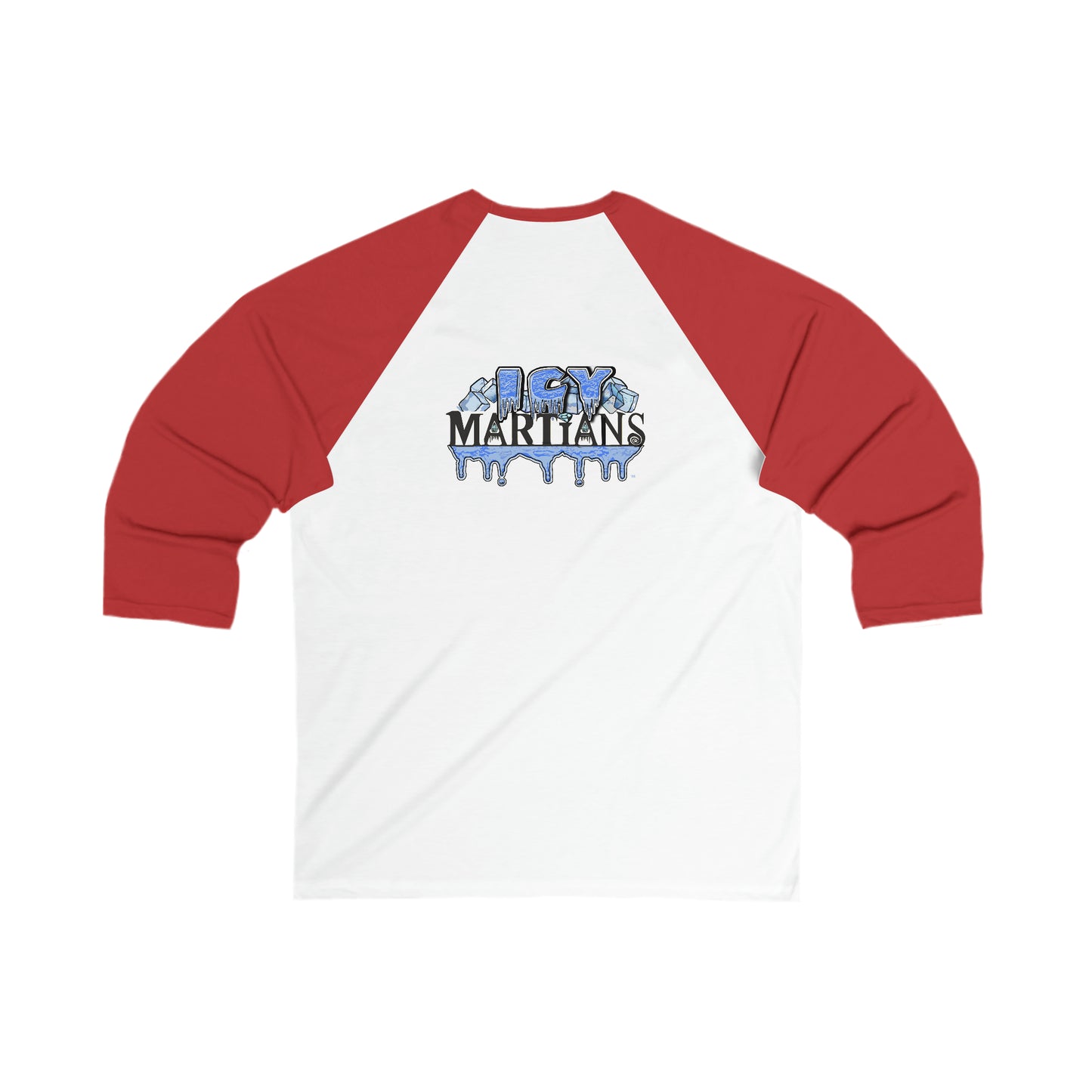 ICY MARTIANS ASTRONAUT Unisex 3\4 Sleeve Baseball Tee