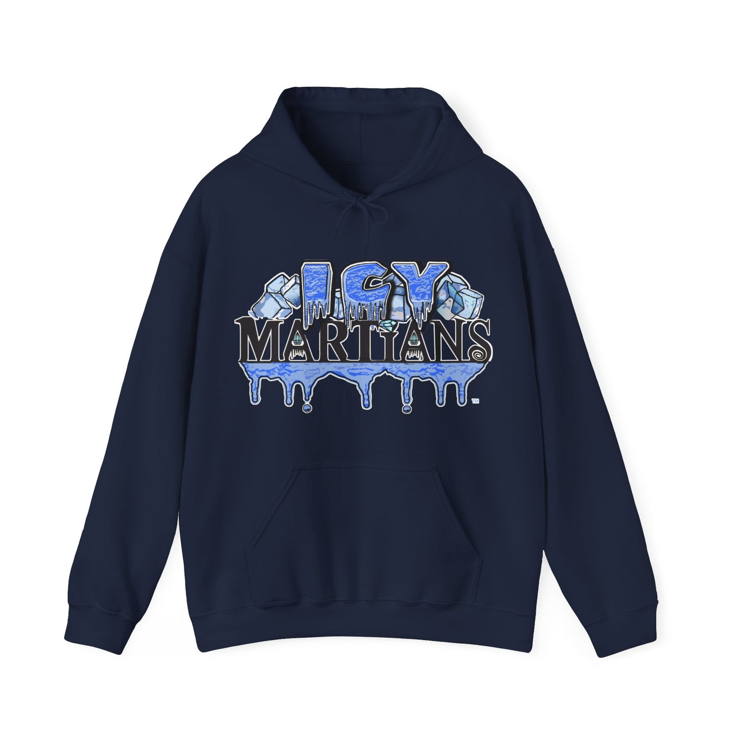 ICY LOGO LARGE PRINT Unisex Heavy Blend™ Hooded Sweatshirt