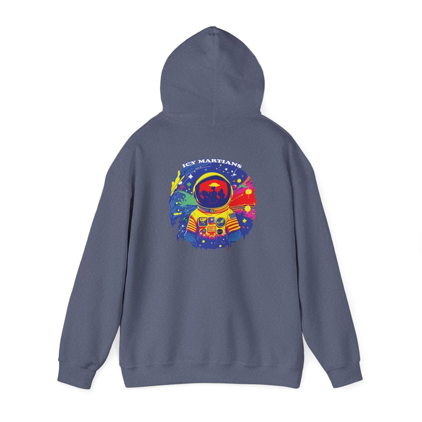 ICY MARTIANS ASTRNAUT Unisex Heavy Blend™ Hooded Sweatshirt