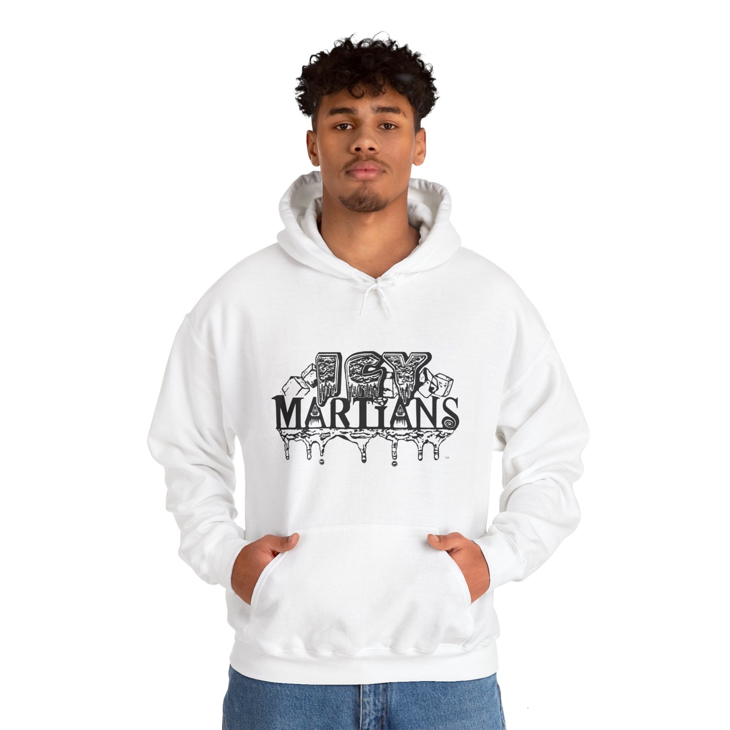 ICY MARTIANS ASTRNAUT Unisex Heavy Blend™ Hooded Sweatshirt