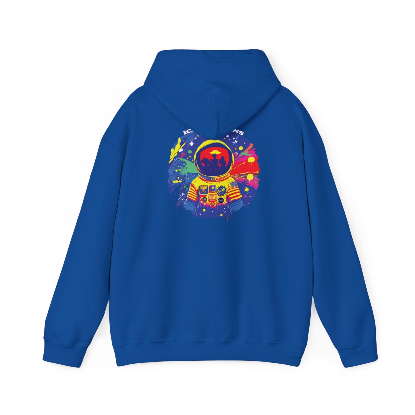 ICY MARTIANS ASTRNAUT Unisex Heavy Blend™ Hooded Sweatshirt