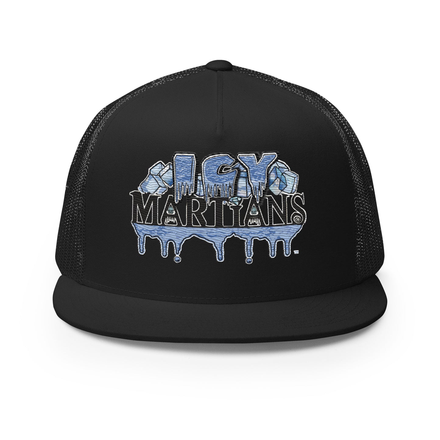 ICY  MARTIANS Snap back Trucker Cap