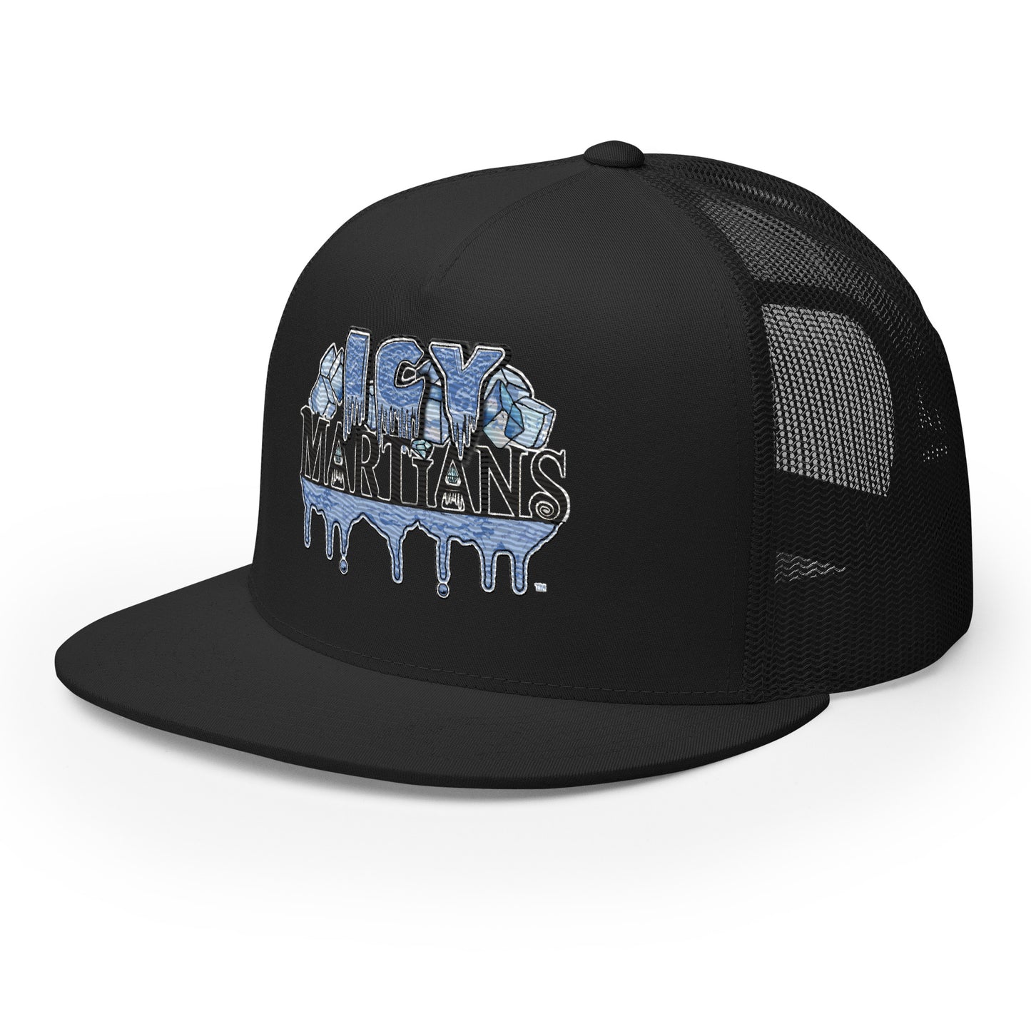 ICY  MARTIANS Snap back Trucker Cap