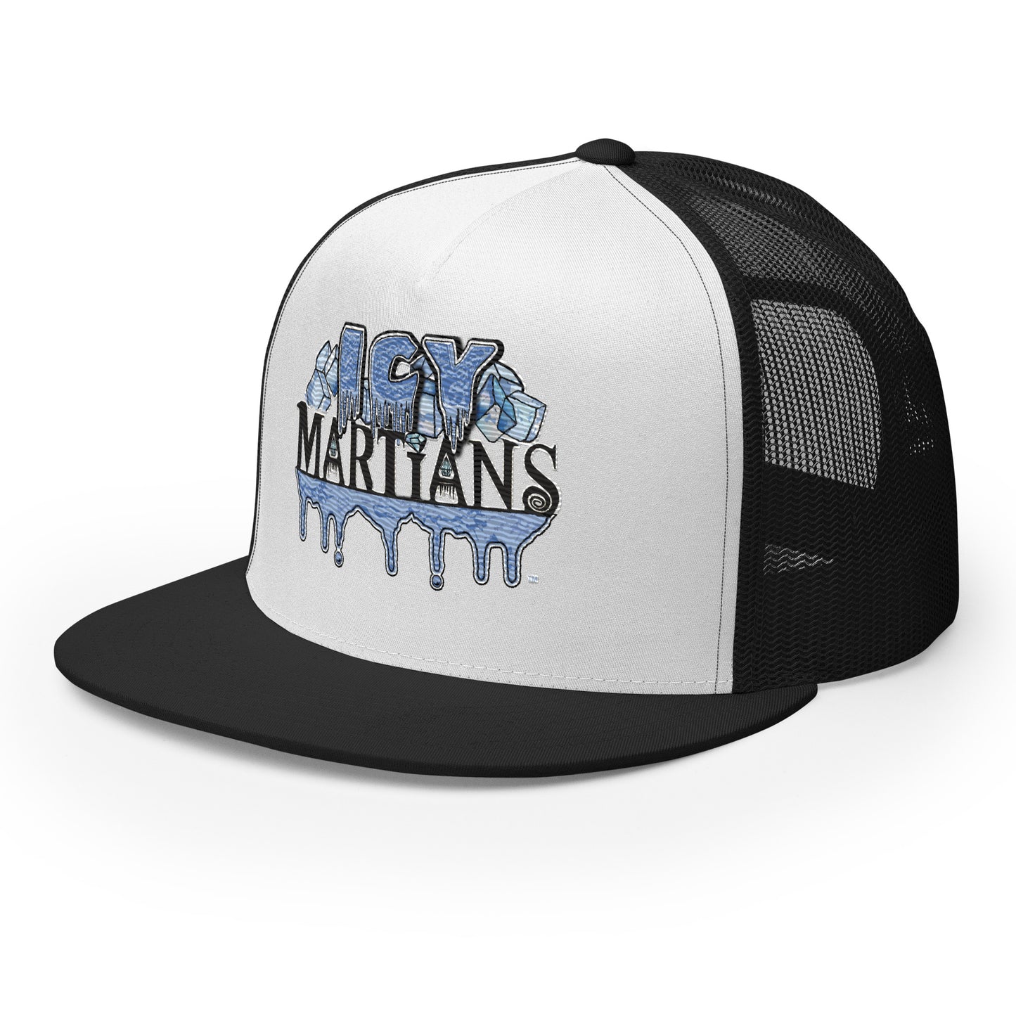 ICY  MARTIANS Snap back Trucker Cap