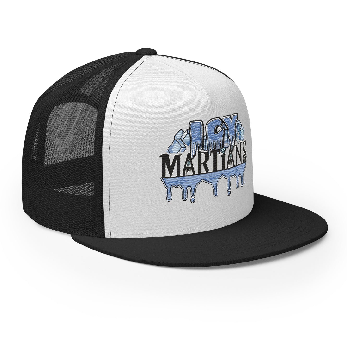 ICY  MARTIANS Snap back Trucker Cap