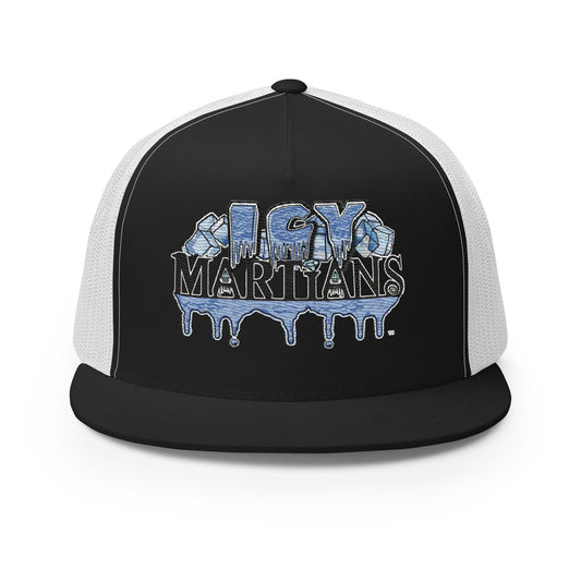 ICY  MARTIANS Snap back Trucker Cap