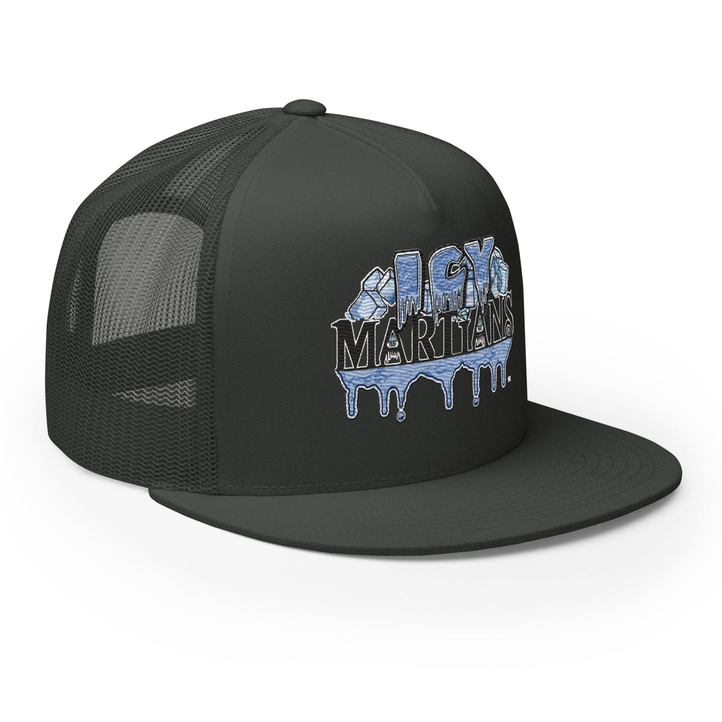 ICY  MARTIANS Snap back Trucker Cap