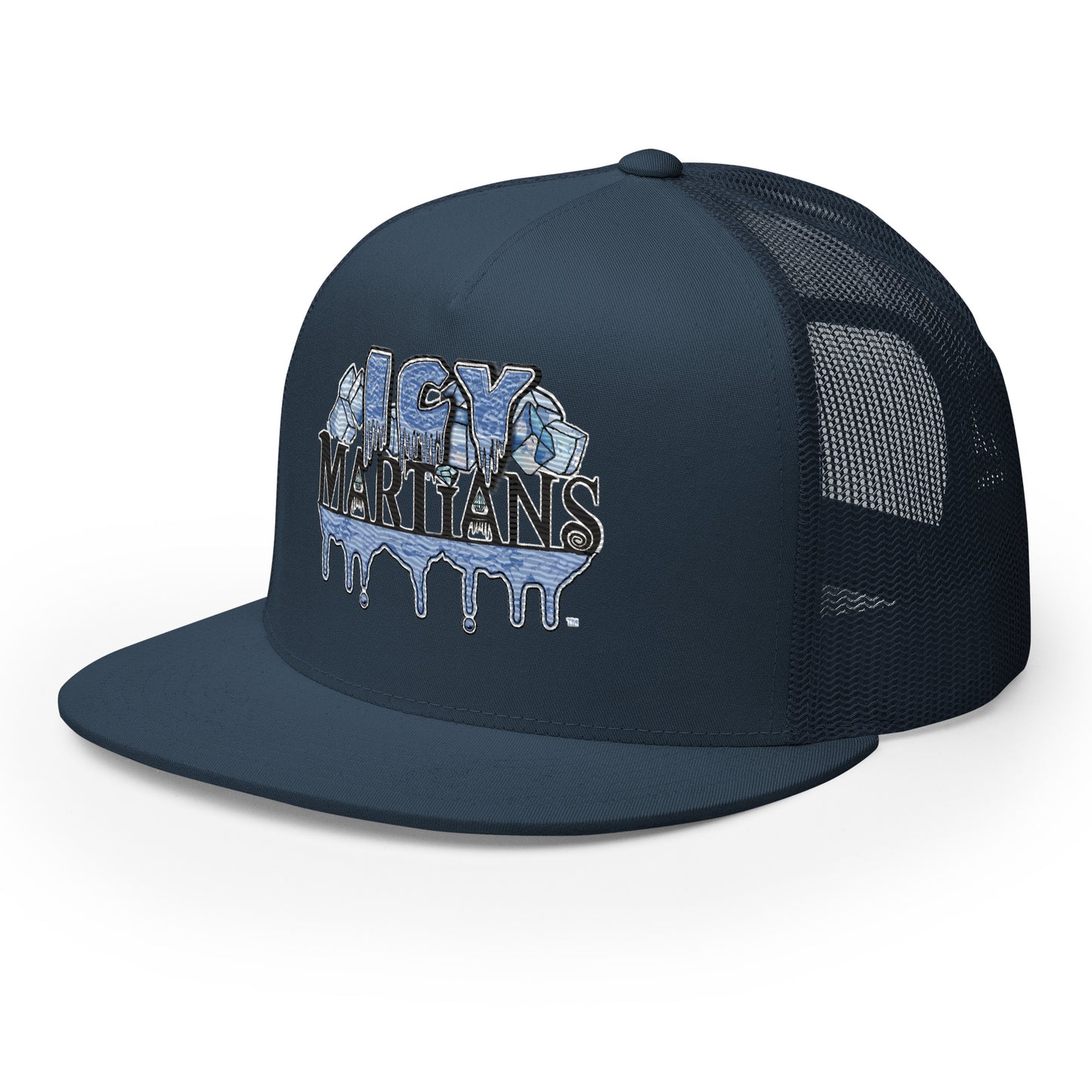 ICY  MARTIANS Snap back Trucker Cap