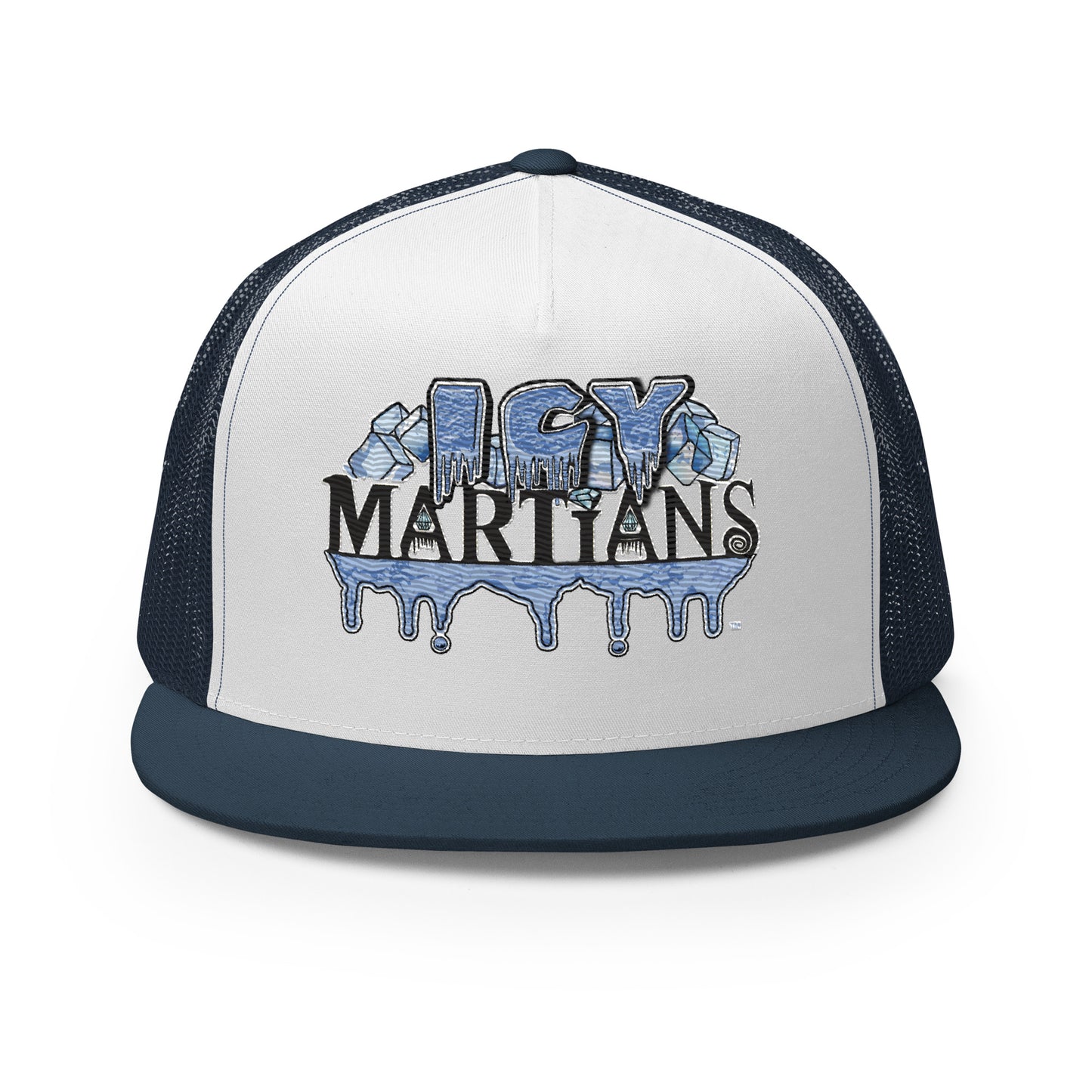 ICY  MARTIANS Snap back Trucker Cap