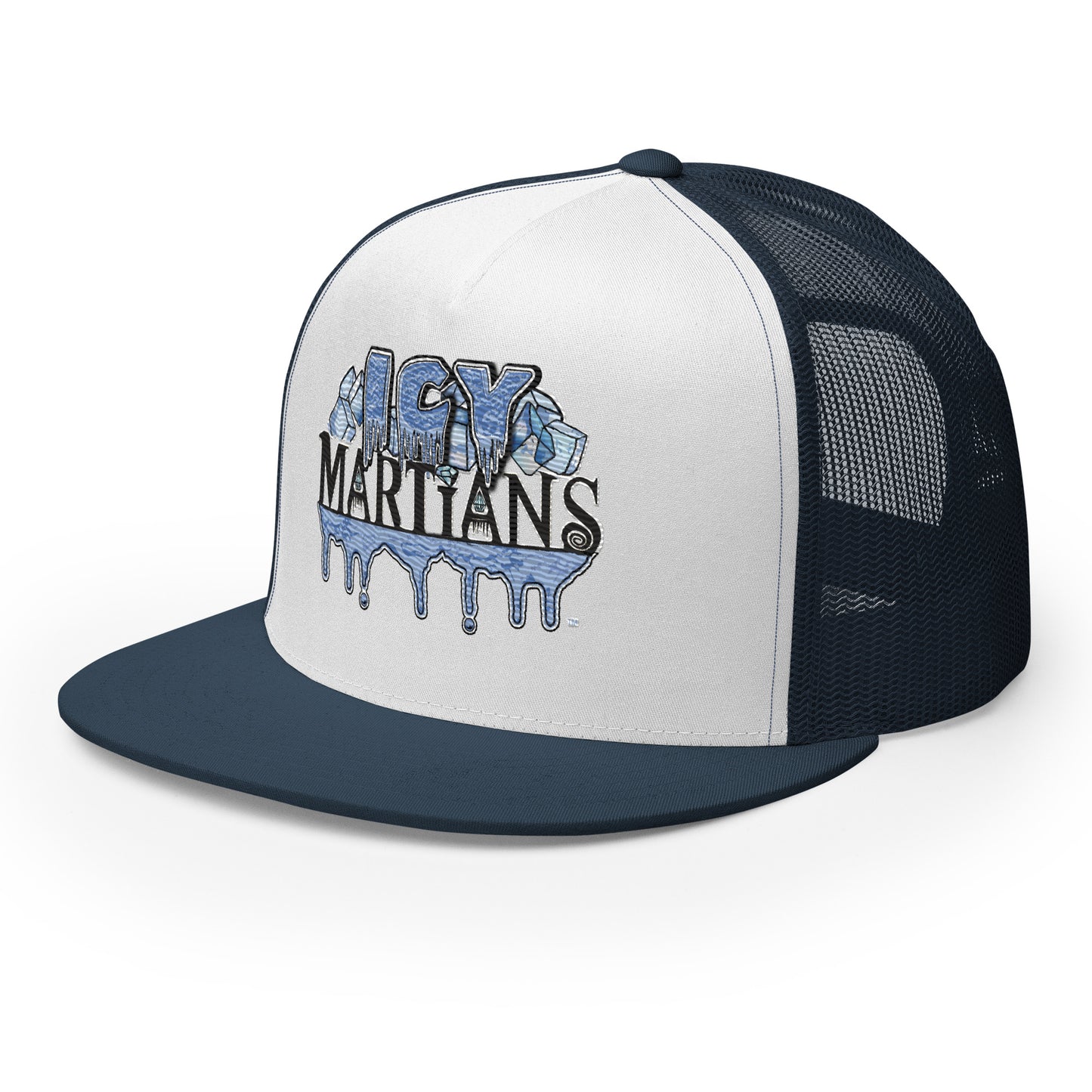 ICY  MARTIANS Snap back Trucker Cap