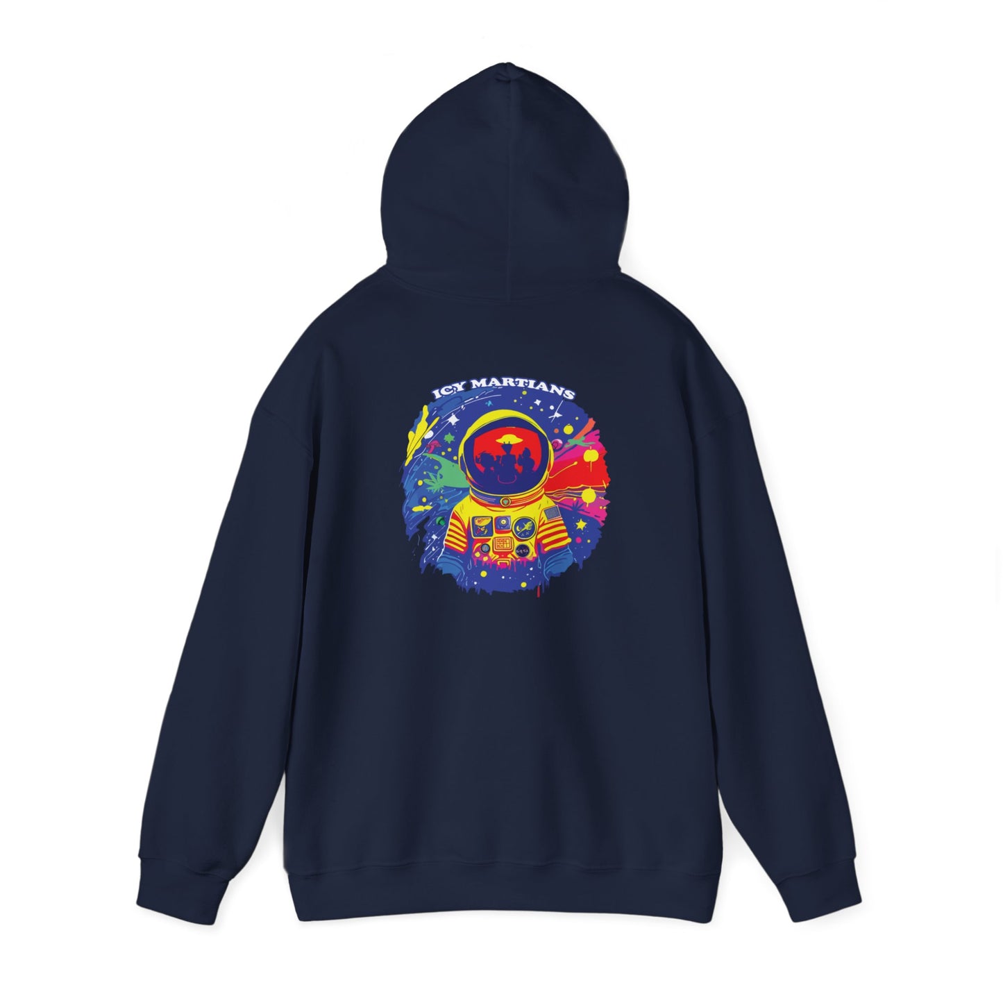 ICY MARTIANS ASTRNAUT Unisex Heavy Blend™ Hooded Sweatshirt