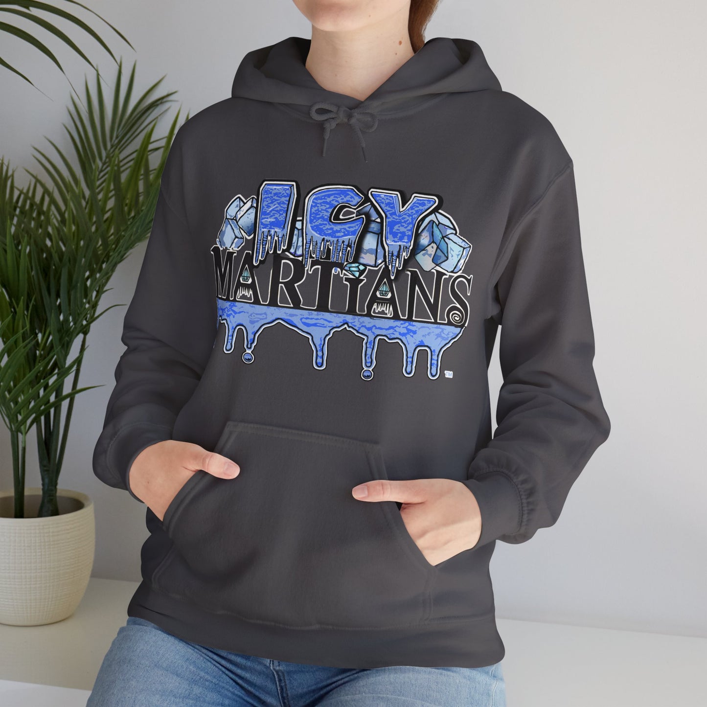 ICY LOGO LARGE PRINT Unisex Heavy Blend™ Hooded Sweatshirt