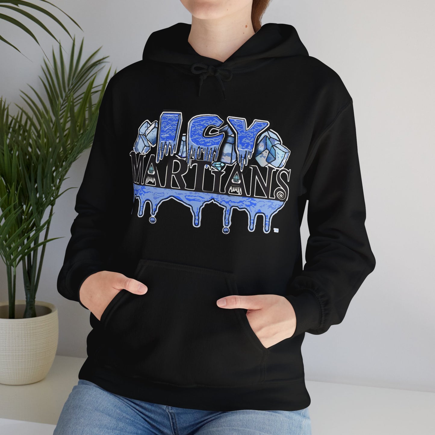 ICY LOGO LARGE PRINT Unisex Heavy Blend™ Hooded Sweatshirt