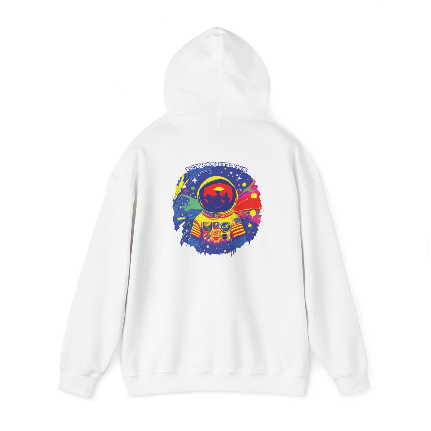 ICY MARTIANS ASTRNAUT Unisex Heavy Blend™ Hooded Sweatshirt