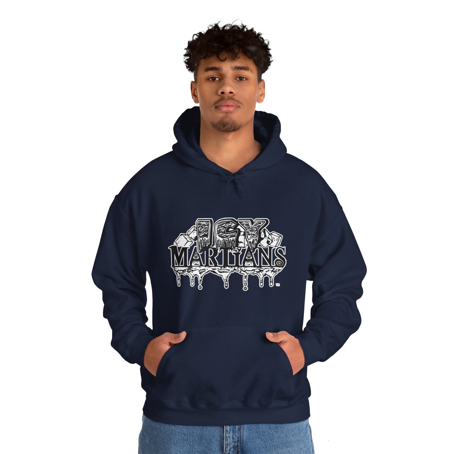 ICY MARTIANS ASTRNAUT Unisex Heavy Blend™ Hooded Sweatshirt