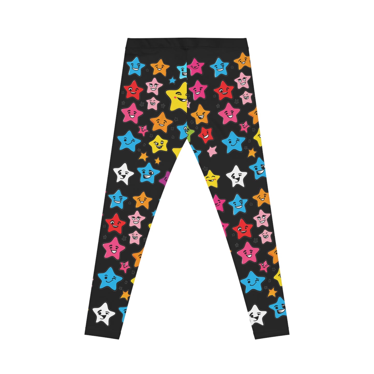 ICY MARTIANS STARS Women's Casual Leggings (AOP)