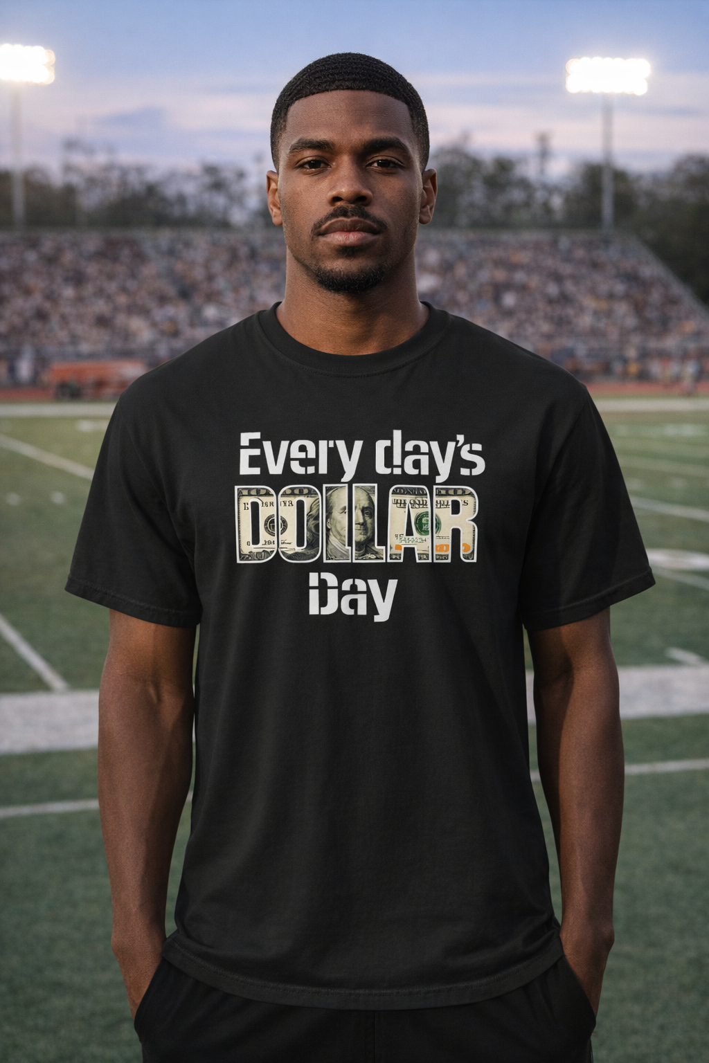 Icy Martians Every Day's Dollar Day Activewear Heavyweight T-Shirt