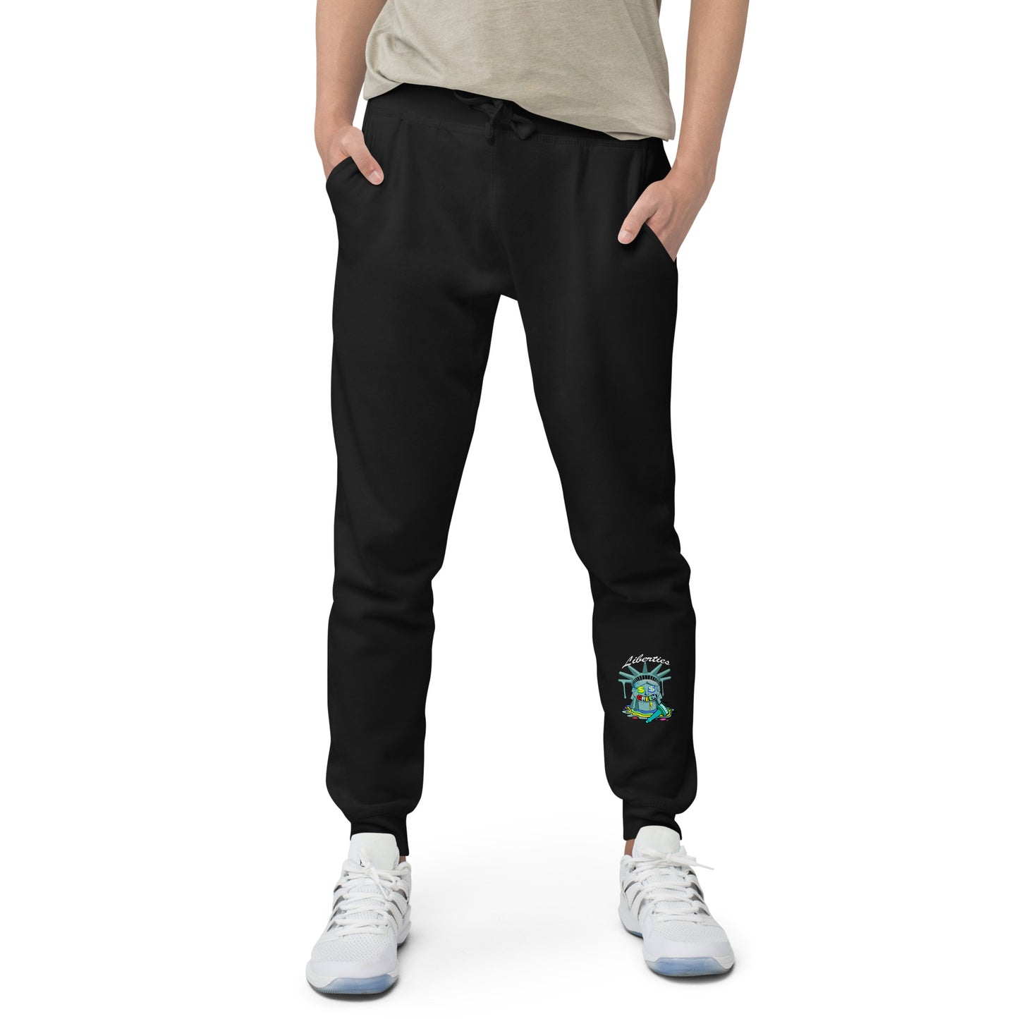 Liberty's Green Unisex fleece sweatpants