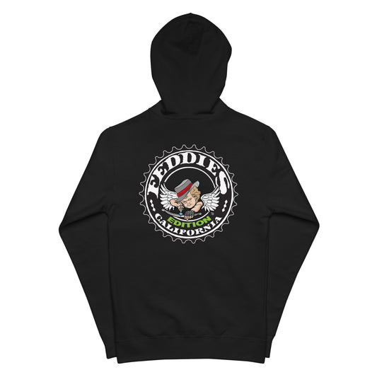 ICY MARTIAN'S Aiming at you Unisex fleece zip up hoodie