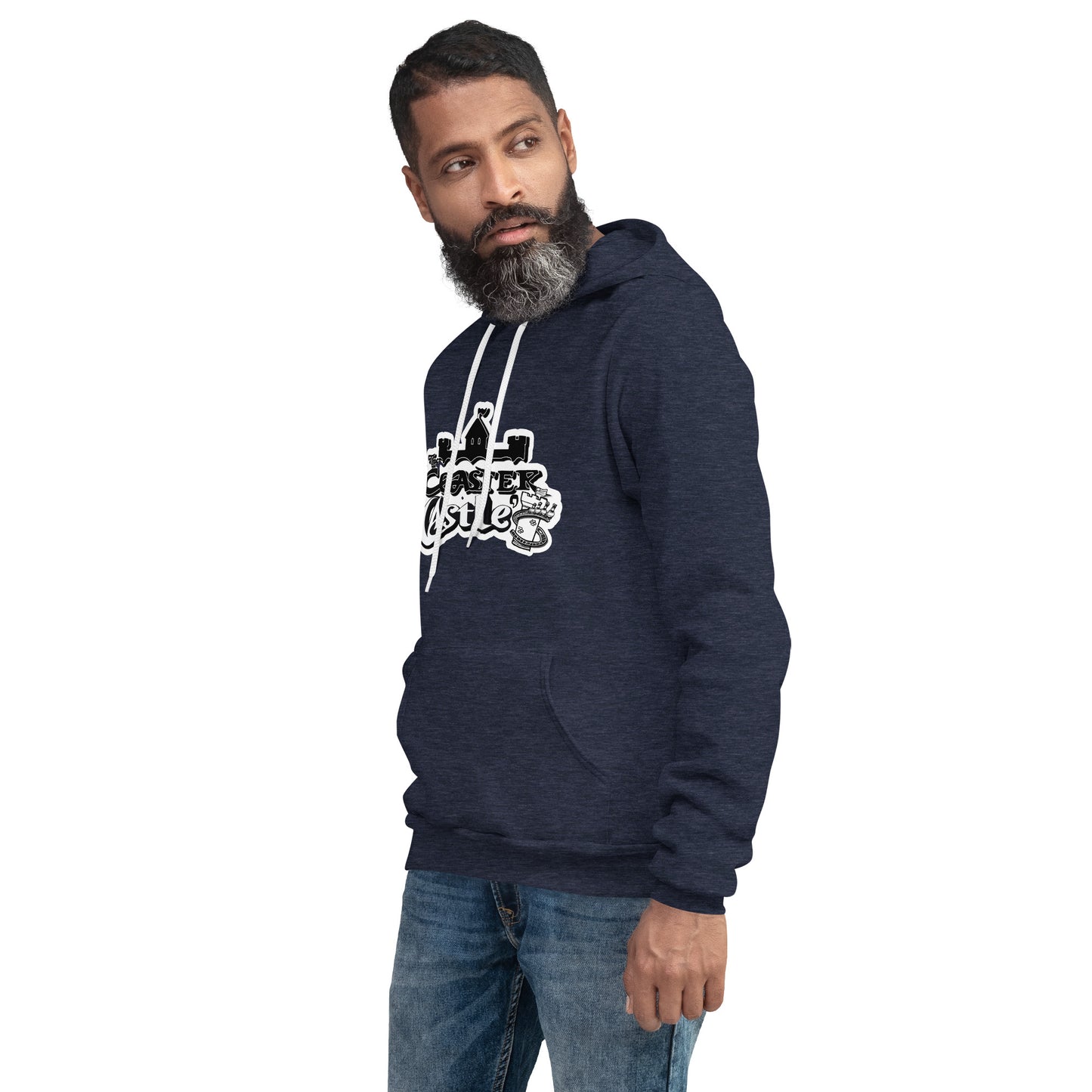 Coaster Castle's king's card Unisex hoodie By ICY MARTIAN'S