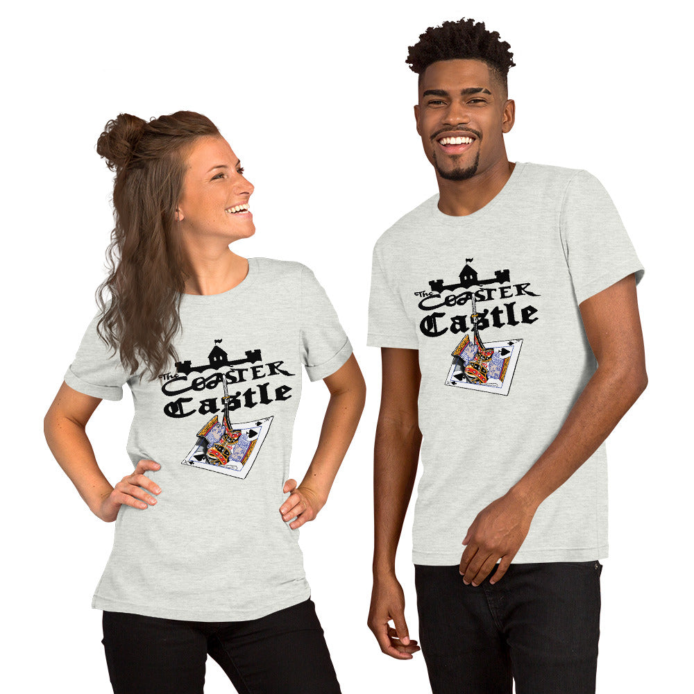 Coaster Castle's king card Unisex t-shirt