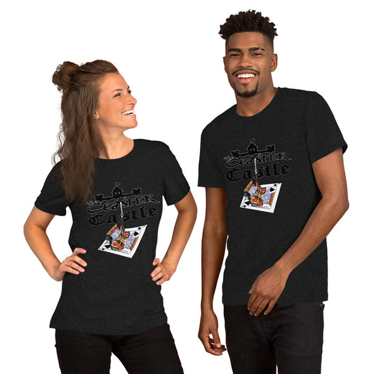 Coaster Castle's king card Unisex t-shirt