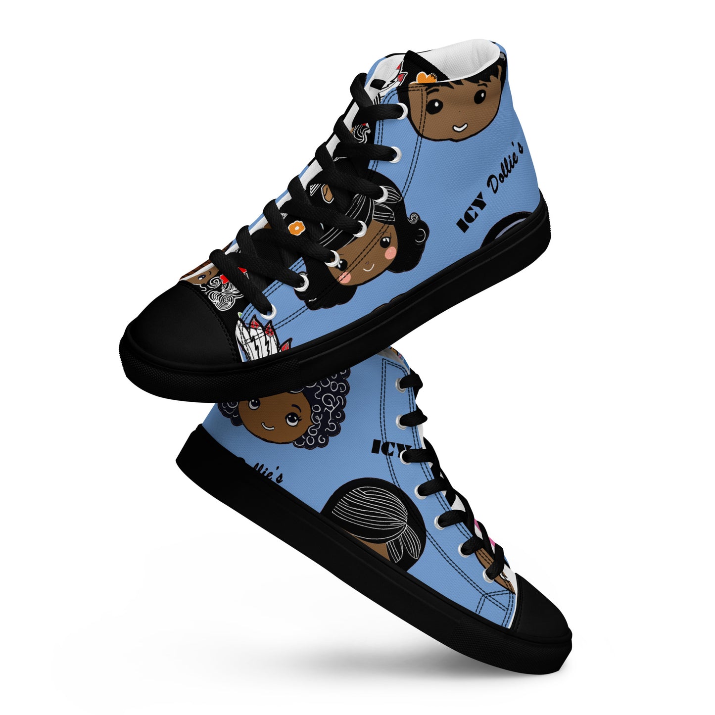 ICY Dollie's Women’s high top canvas shoes