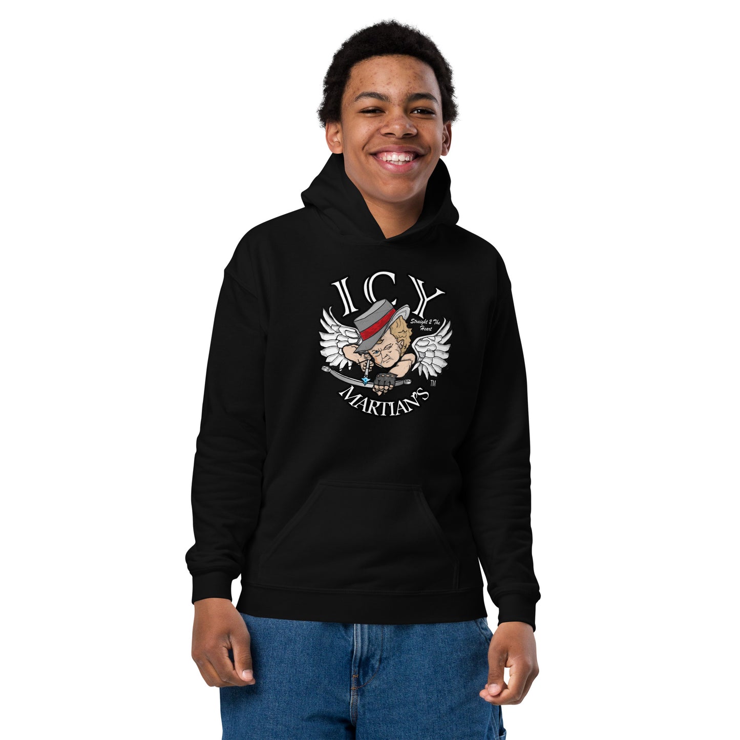 ICY MARTIANS AIMING ARROW'S Youth heavy blend hoodie