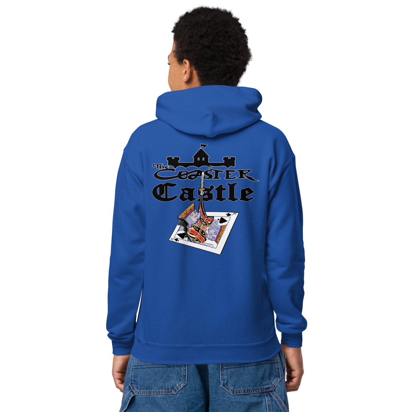 Coaster Castle's king card Youth heavy blend hoodie