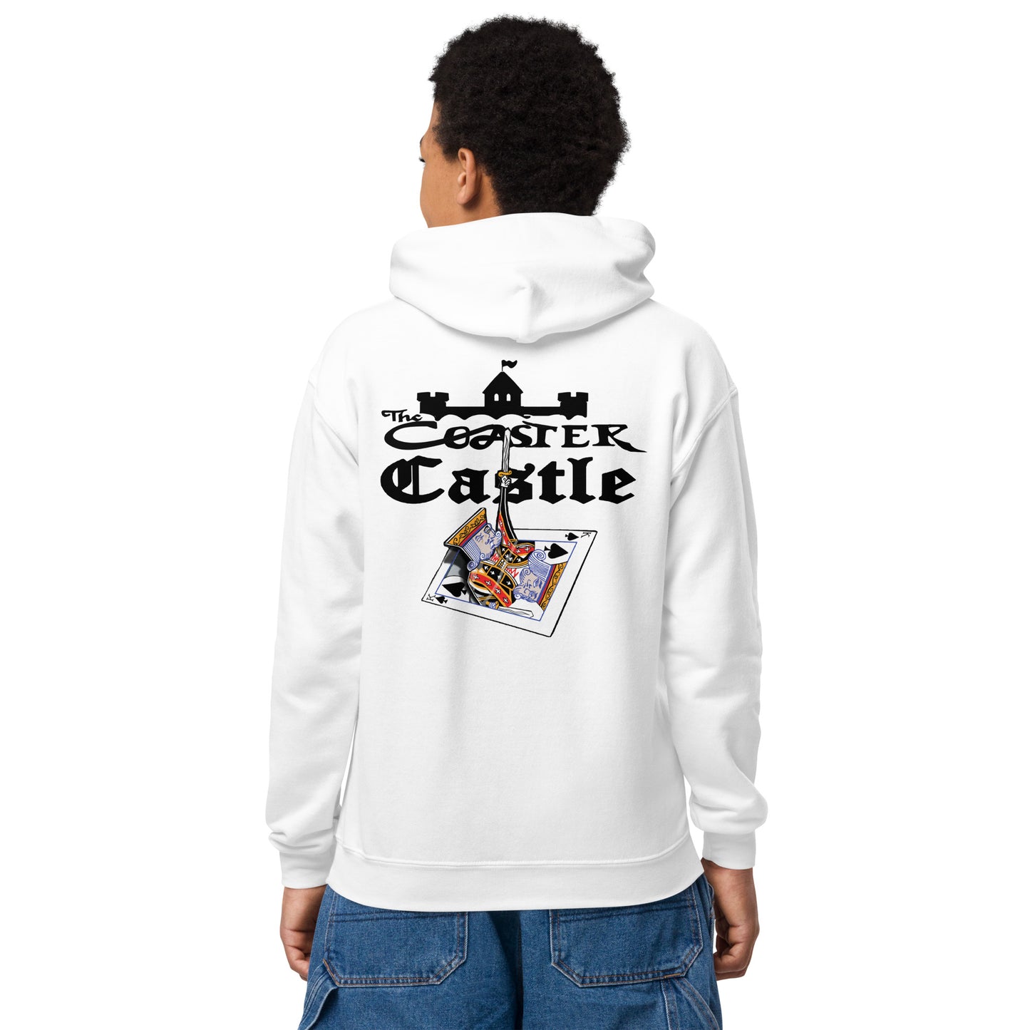 Coaster Castle's king card Youth heavy blend hoodie